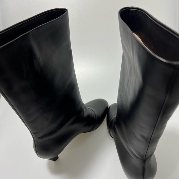 Fendi Show Leather Boots Black Women’s EU 38/US 8 $1,190 - Picture 4 of 9
